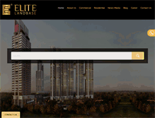 Tablet Screenshot of elitelandbase.com